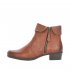 Rieker Leather Women's short boots| Y07A8 Ankle Boots Brown