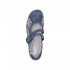 Remonte Women's shoes | Style R3510 Casual Ballerina with Strap Blue Combination