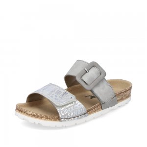 Rieker Women's sandals | Style 69881 Casual Mule Grey