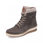 Remonte Suede leather Women's Short Boots| R8477 Ankle Boots Grey Combination