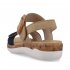 Remonte Women's sandals | Style R6853 Casual Sandal Beige Combination