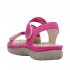 Rieker Women's sandals | Style 64870 Athletic Sandal Pink Combination