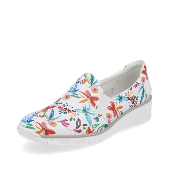 Rieker Women's shoes | Style 53766 Casual Slip-on Multi - Click Image to Close