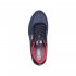 Rieker EVOLUTION Men's shoes | Style 07002 Athletic Lace-up Blue Combination