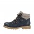 Remonte Suede Leather Women's Mid Height Boots| D7478 Mid-height Boots Blue Combination