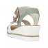 Rieker Women's sandals | Style 67476 Dress Sandal White Combination