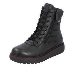 Remonte Leather Women's Mid Height Boots| D0U71 Mid-height BootsFlip Grip Black