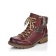 Rieker Synthetic leather Women's Short Boots| Z0444 Ankle Boots Red Combination