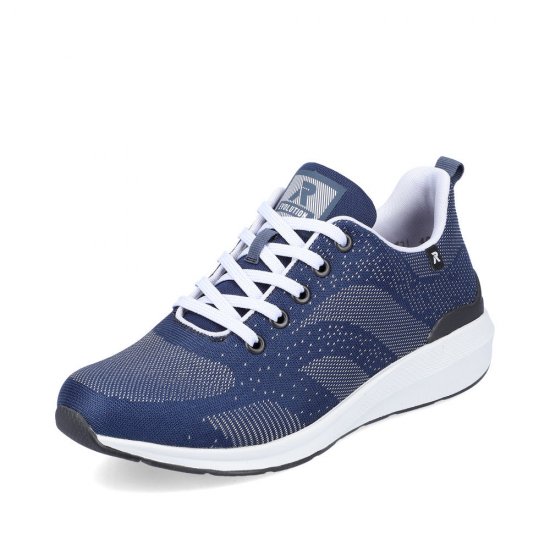 Rieker EVOLUTION Textile Women's shoes | 40106 Blue - Click Image to Close