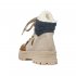 Rieker Synthetic Material Women's short boots| Z1810 Ankle Boots Beige Combination