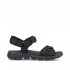 Rieker EVOLUTION Women's sandals | Style V8401 Athletic Trekking Black