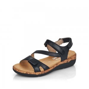 Remonte Women's sandals | Style R6850 Casual Sandal Black