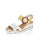 Rieker Women's sandals | Style 67476 Dress Sandal Yellow Combination