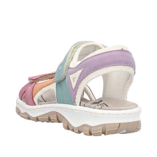 Rieker Women's sandals | Style 68866 Athletic Trekking Multi - Click Image to Close