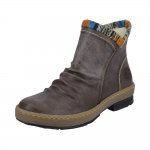 Rieker Synthetic Material Women's short boots| Z6755 Ankle Boots Brown