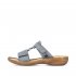 Rieker Women's sandals | Style 60885 Casual Mule Blue