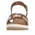 Remonte Women's sandals | Style D6461 Dress Sandal Brown Combination