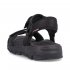 Rieker EVOLUTION Women's sandals | Style V8401 Athletic Trekking Black