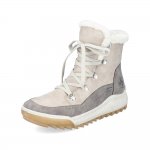 Rieker Synthetic leather Women's Short Boots| Y4744 Ankle Boots Beige