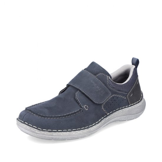 Rieker Men's shoes | Style 03058 Casual Blue - Click Image to Close