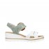 Rieker Women's sandals | Style 67476 Dress Sandal White Combination