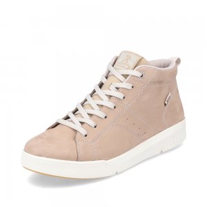 Rieker EVOLUTION Leather Women's shoes| 41907 Beige