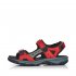 Rieker Women's sandals | Style 68872 Athletic Trekking Red