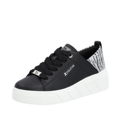 Rieker EVOLUTION Women's shoes | Style W0502 Athletic Lace-up Black