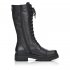 Rieker Leather Women's Mid height boots| Y3132 Mid-height Boots Black